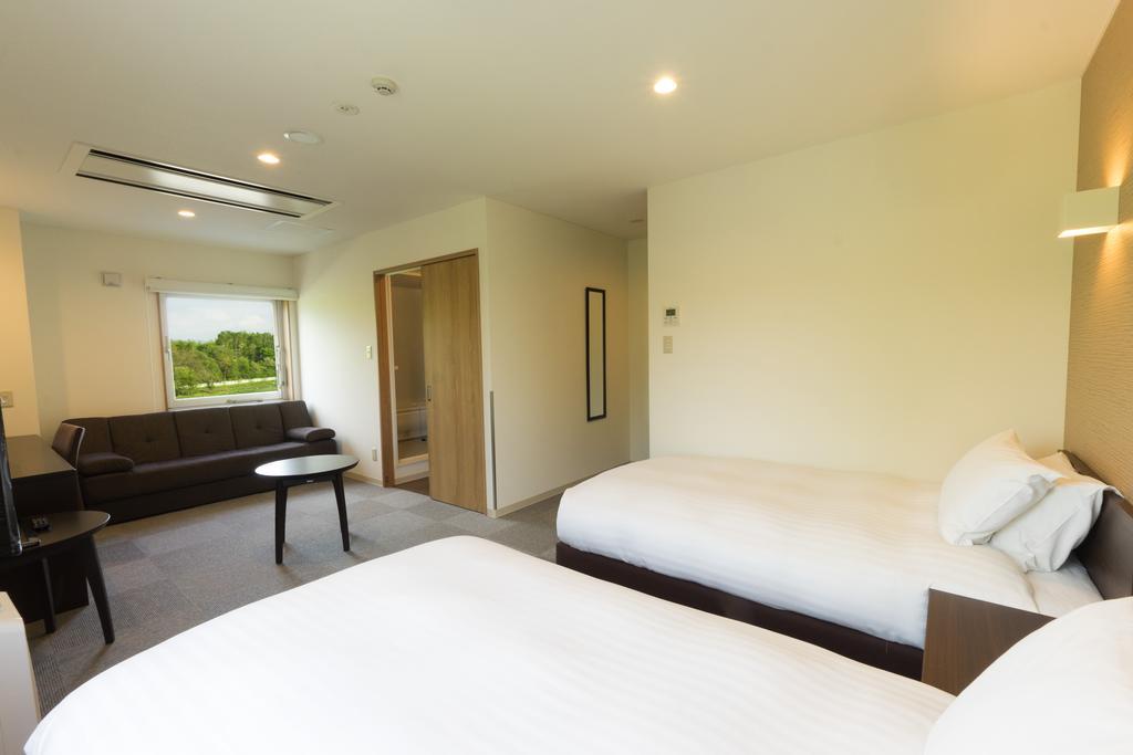 Mikasa Tennen Onsen Taikonoyu Sparesort Hotel Taiko Bettei Hatago Iwamizawa Exteriör bild